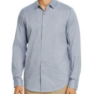 Theory Slim Fit Long Sleeve Button Down Shirt 15R